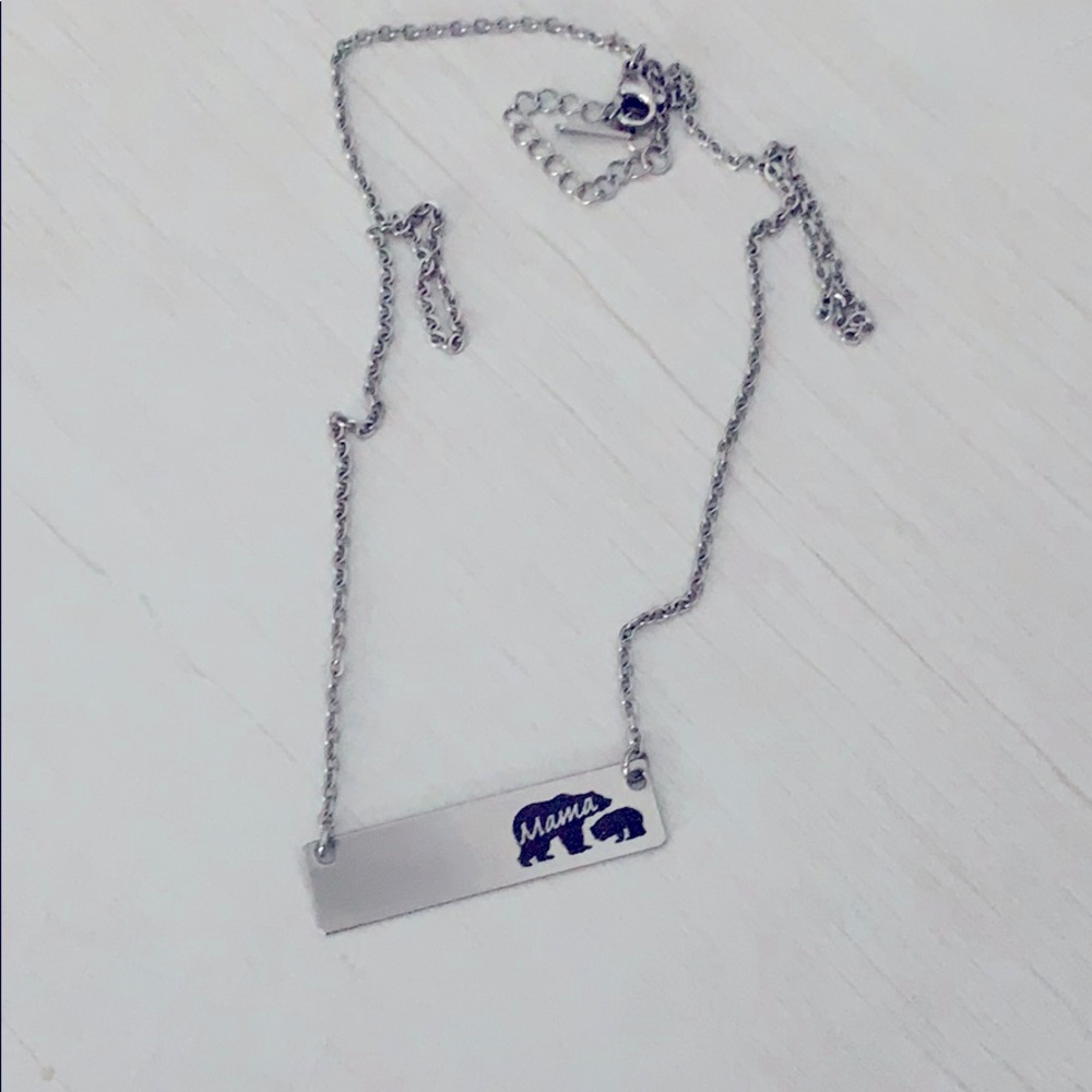 Mama bear necklace